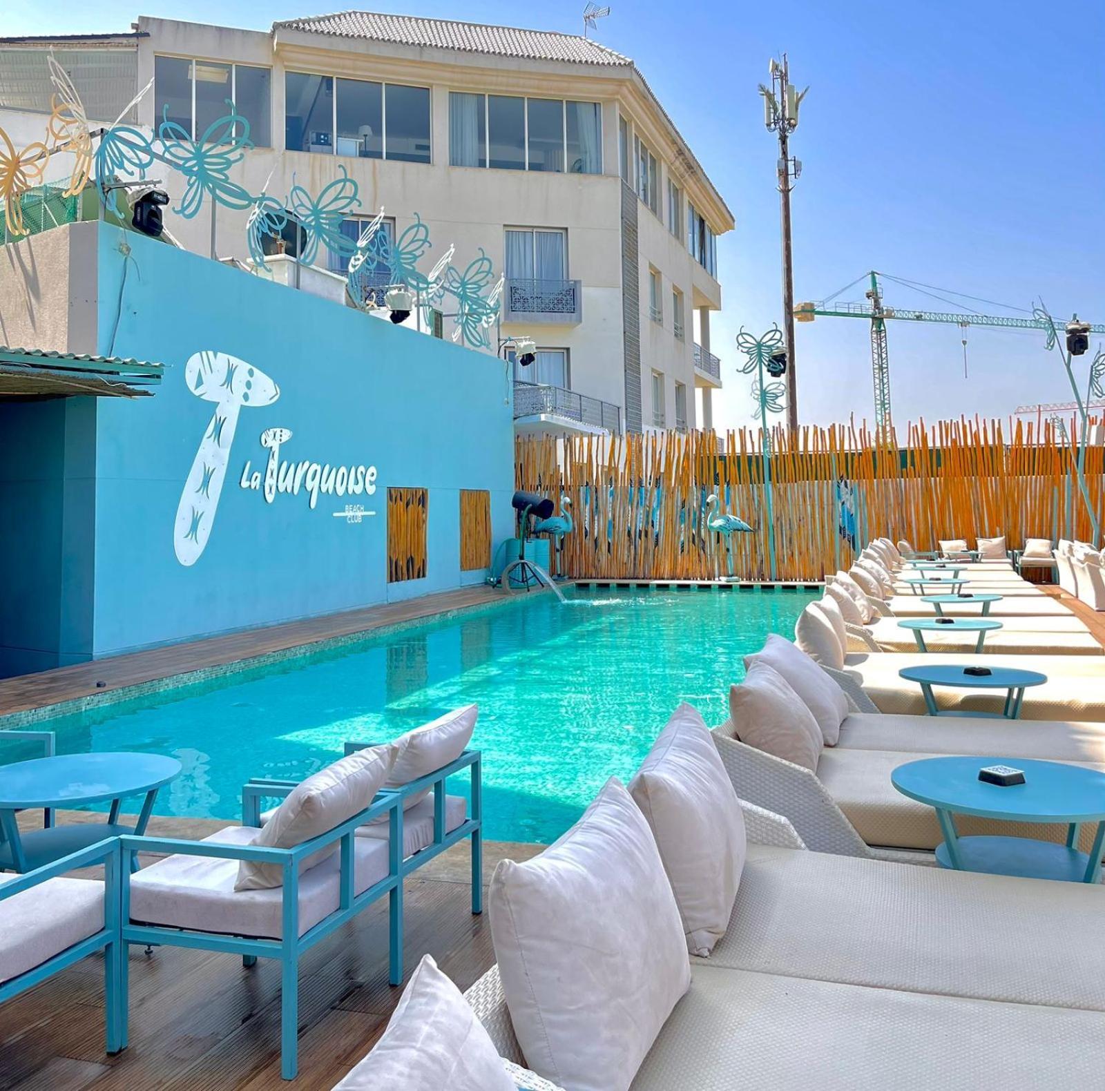 Mandarin Palace Hotel & Spa Tánger Exterior foto The pool at the nightclub